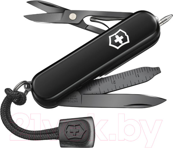 Изображение товара Нож швейцарский Victorinox Signature Lite Onyx Black / 0.6226.31P (черный)