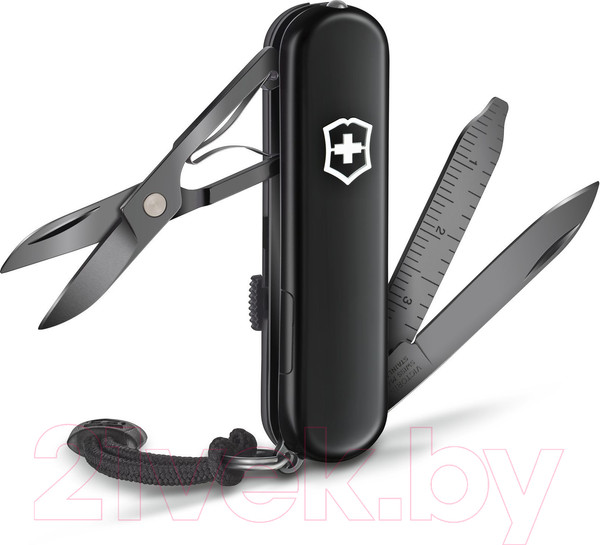 Изображение товара Нож швейцарский Victorinox Signature Lite Onyx Black / 0.6226.31P (черный)