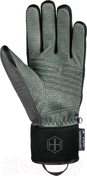 Изображение товара Перчатки лыжные Reusch Henrik Kristoffersen Glacier / 6301118-6592 (р-р 10, Grey/Black)