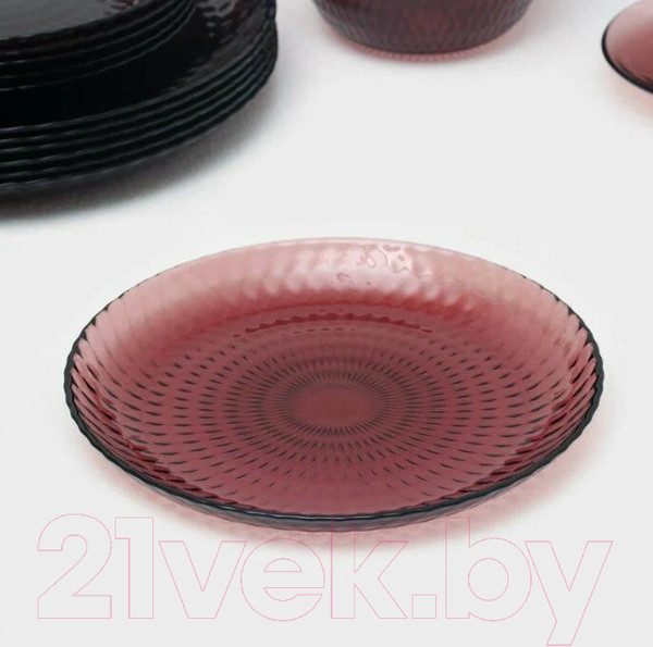 Изображение товара Набор столовой посуды Luminarc Идиллия Лилак O0325 (43пр)