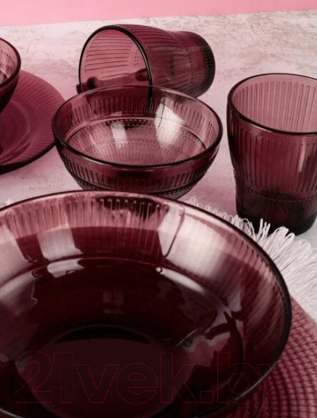 Изображение товара Набор столовой посуды Luminarc Идиллия Лилак O0325 (43пр)