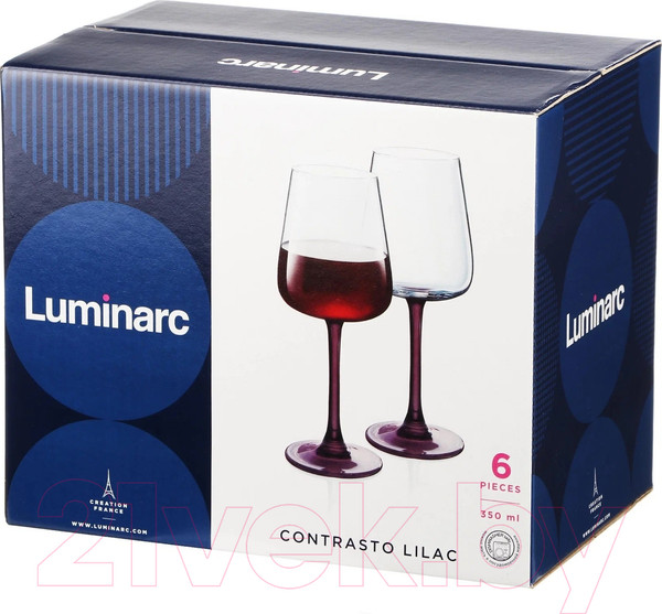 Изображение товара Набор бокалов Luminarc Контрасто P8921 (6шт)