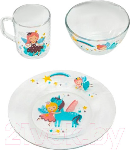 Изображение товара Набор столовой посуды ОСЗ Принцессы / 2-18с2048 ДЗ