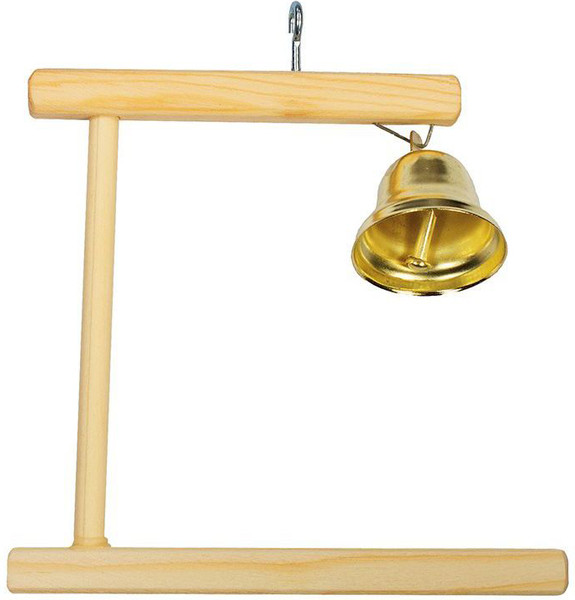 Изображение товара Качели для клетки Homepet С колокольчиком / 83315 (12x0.8см)