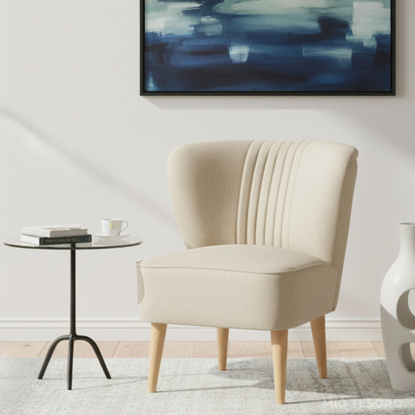 Изображение товара Кресло мягкое Mio Tesoro Унельма (Twist 01 Ceam)