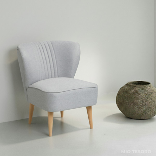 Изображение товара Кресло мягкое Mio Tesoro Унельма (Twist 18 Grey)