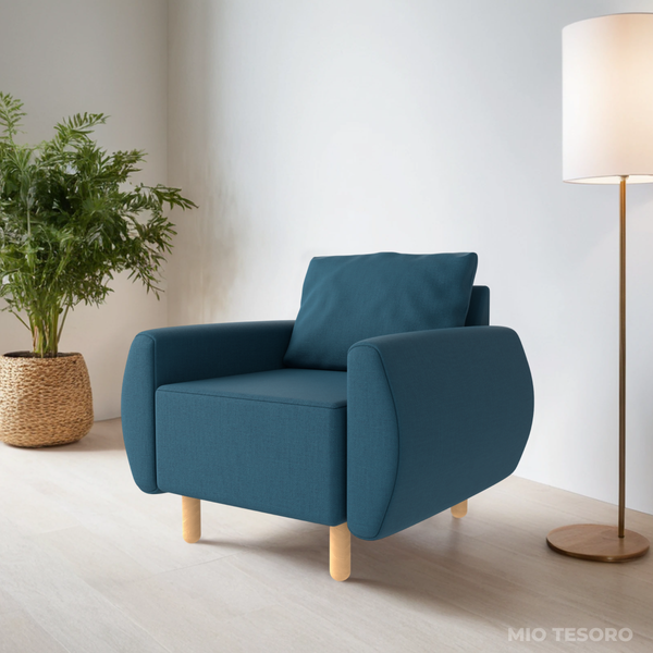 Изображение товара Кресло мягкое Mio Tesoro Тулисия (Malmo 81 Turquoise)