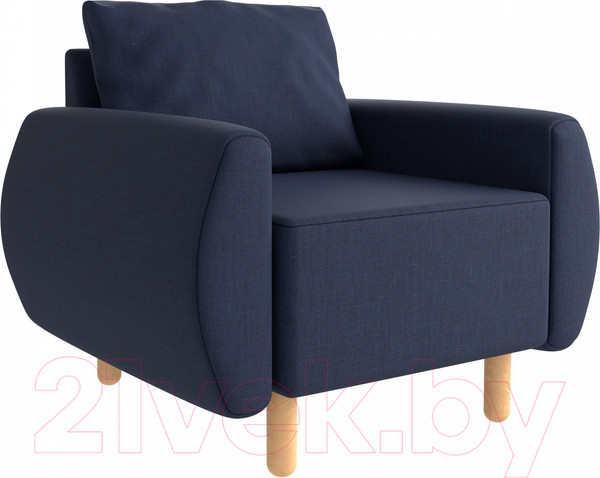 Изображение товара Кресло мягкое Mio Tesoro Тулисия (Malmo 79 Blue)