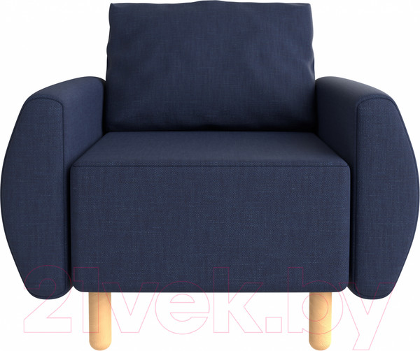 Изображение товара Кресло мягкое Mio Tesoro Тулисия (Malmo 79 Blue)