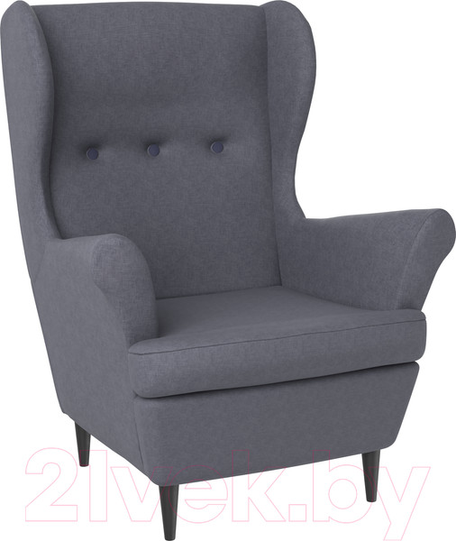Изображение товара Кресло мягкое Mio Tesoro Тойво (Twist 20 Dark Grey)