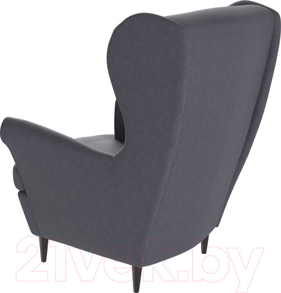 Изображение товара Кресло мягкое Mio Tesoro Тойво (Twist 20 Dark Grey)