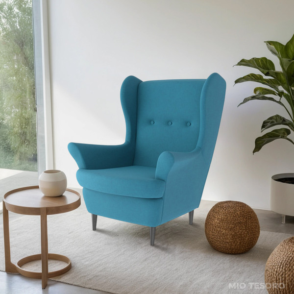 Изображение товара Кресло мягкое Mio Tesoro Тойво (Twist 12 Petrol Turquoise)