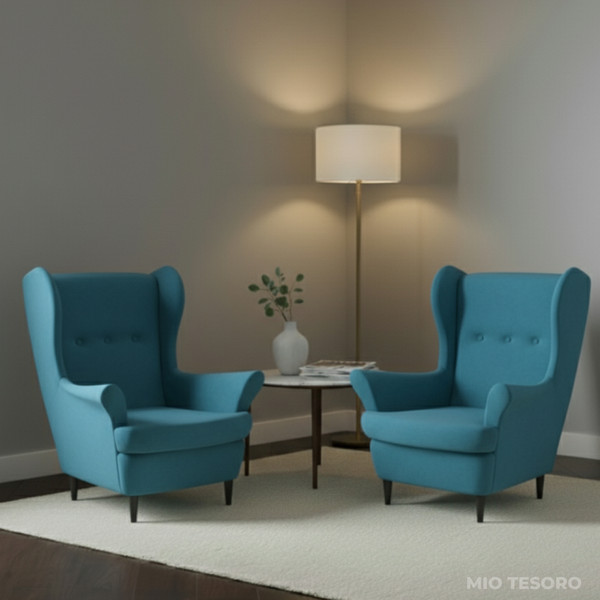 Изображение товара Кресло мягкое Mio Tesoro Тойво (Twist 12 Petrol Turquoise)