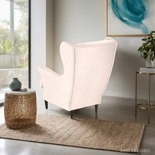 Изображение товара Кресло мягкое Mio Tesoro Тойво (Twist 01 Cream)