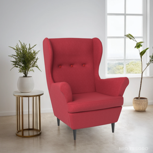 Изображение товара Кресло мягкое Mio Tesoro Тойво (Twist 09 Burgundy)