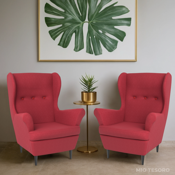 Изображение товара Кресло мягкое Mio Tesoro Тойво (Twist 09 Burgundy)