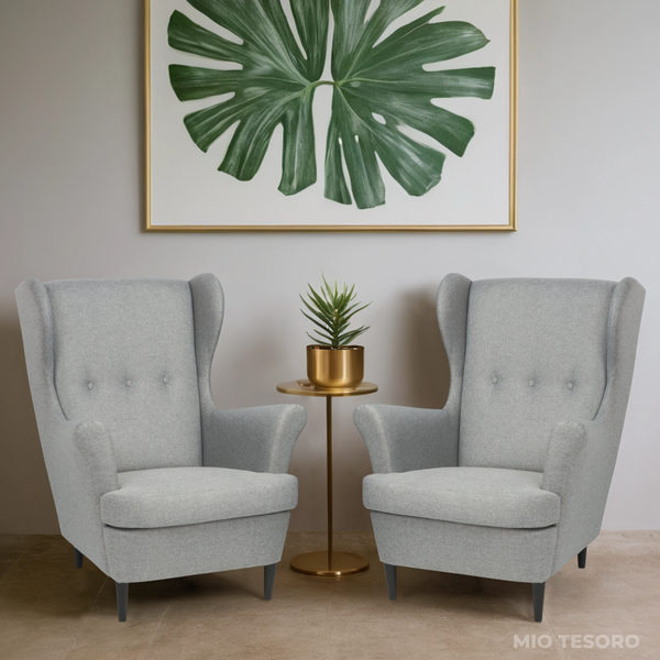 Изображение товара Кресло мягкое Mio Tesoro Тойво (Malmo 90 Grey)