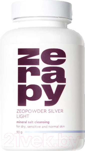 Изображение товара Пудра для умывания Zerapy Silver Light Минерально-солевая (90г)