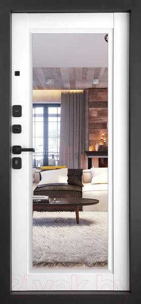 Изображение товара Входная дверь Промет Рона арктик (96x205, левая)