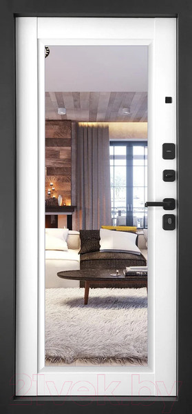 Изображение товара Входная дверь Промет Рона арктик (96x205, правая)