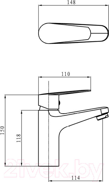 Изображение товара Смеситель Esko Limassol / LL26