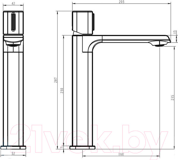 Изображение товара Смеситель Esko Abu Dhabi / ABU25