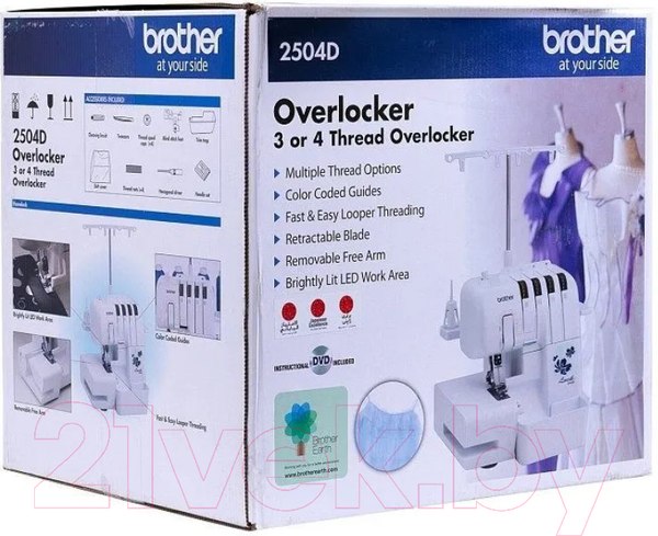 Изображение товара Оверлок Brother 2504D 