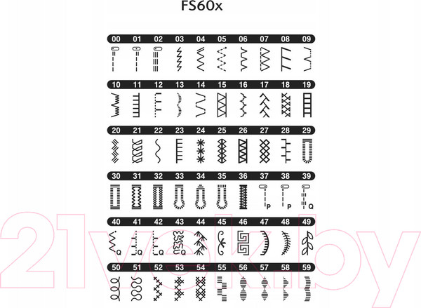 Изображение товара Швейная машина Brother FS60X 