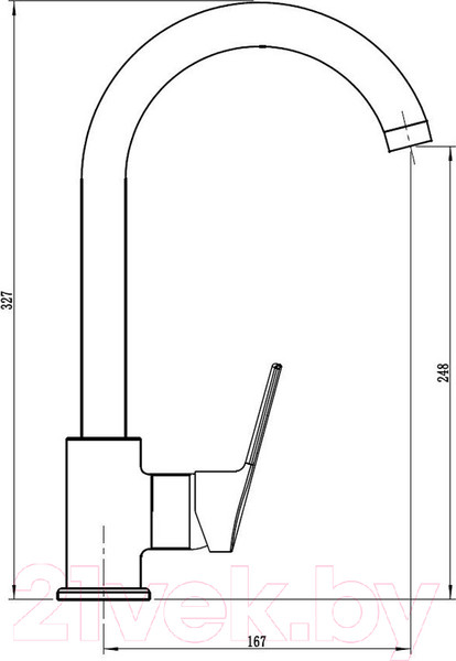 Изображение товара Смеситель Voda Rock RK519