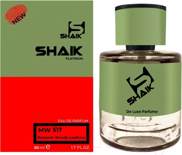 Изображение товара Парфюмерная вода Shaik Balsamic Woody Leathery MW 517 (50мл)