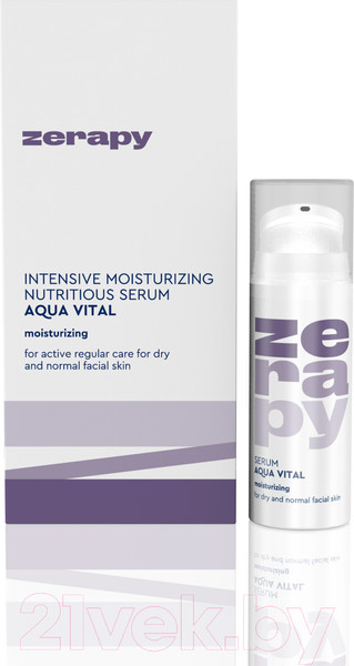 Изображение товара Сыворотка для лица Zerapy Aqua Vital Intensive Moisturizing Nutritious Serum (30мл)