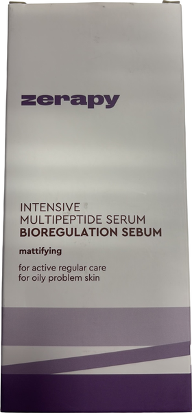 Изображение товара Сыворотка для лица Zerapy Bioregulation Sebum Intensive Multipeptide Serum (30мл)