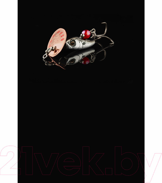 Изображение товара Блесна Savage Gear Sticklebait Spinner Copper/Red/Dots / 82246