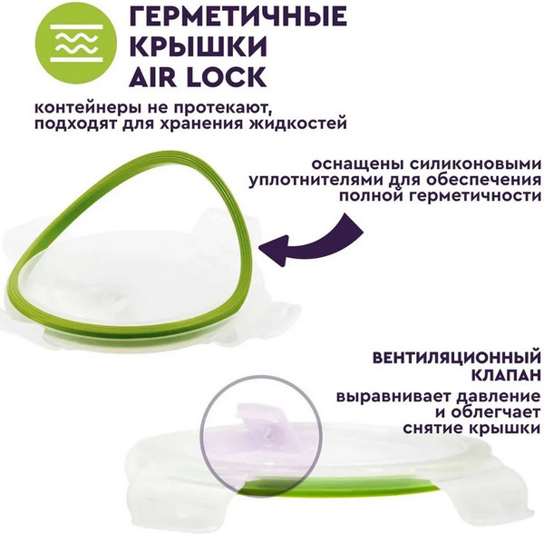 Изображение товара Контейнер Eley ELP2803G (зеленый)