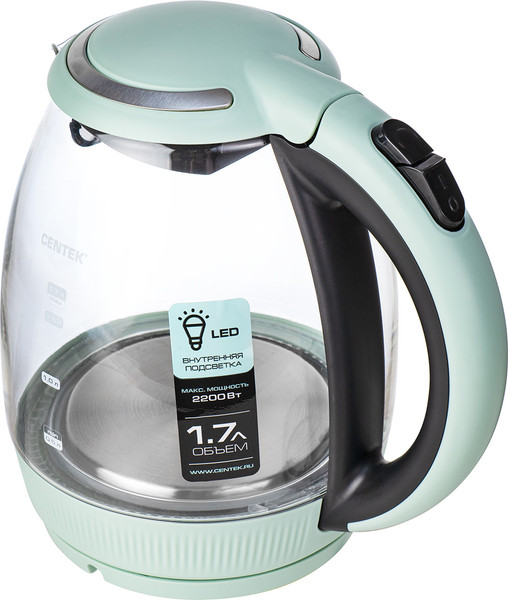Изображение товара Электрочайник Centek CT-0008 (мятный)