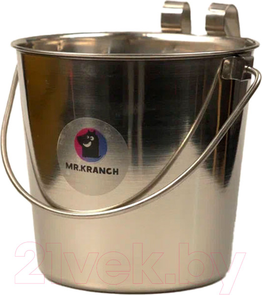 Изображение товара Ведро для животных Mr. Kranch Для клеток и вольеров / MKR002210 (3.6л)