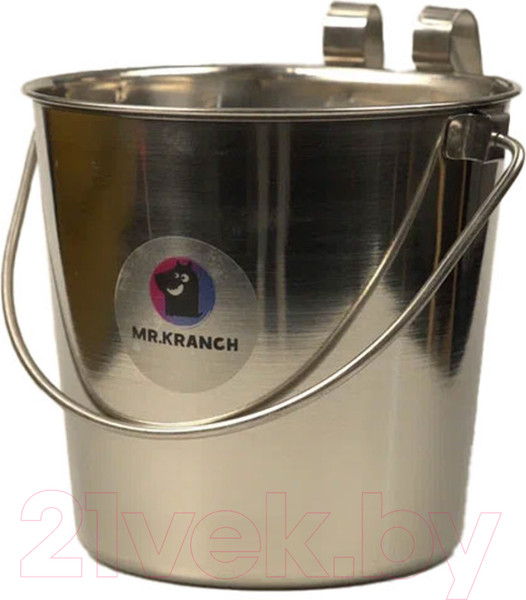 Изображение товара Ведро для животных Mr. Kranch Для клеток и вольеров / MKR002211 (6.8л)