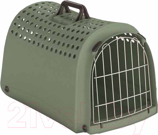 Изображение товара Переноска для животных Imac Linus 2nd Life / 80448R (оливковый)