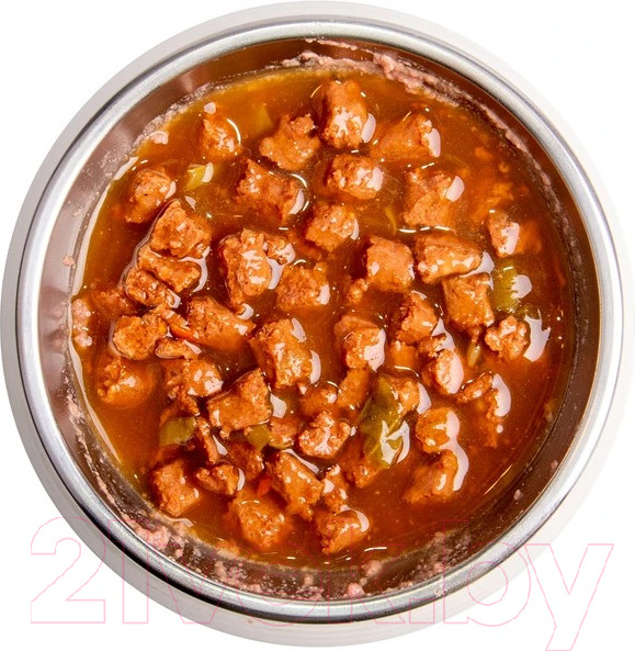 Изображение товара Влажный корм для кошек Monge BWild Grain Free из мяса дикого кабана с овощами (пауч, 85г)