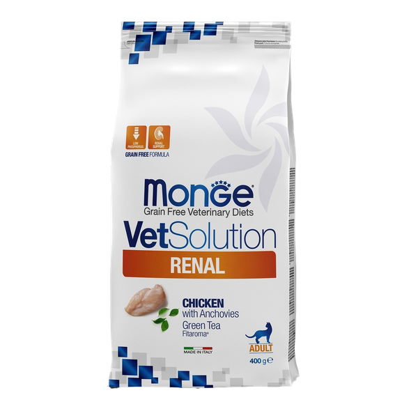 Изображение товара Сухой корм для кошек Monge Vet Solution Renal (400г)
