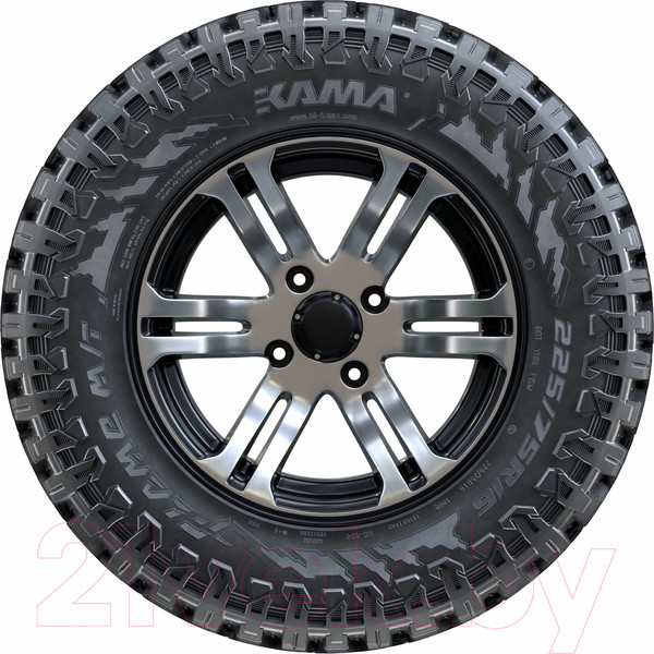 Изображение товара Летняя шина KAMA Flame М/Т 205/70R16 97Q