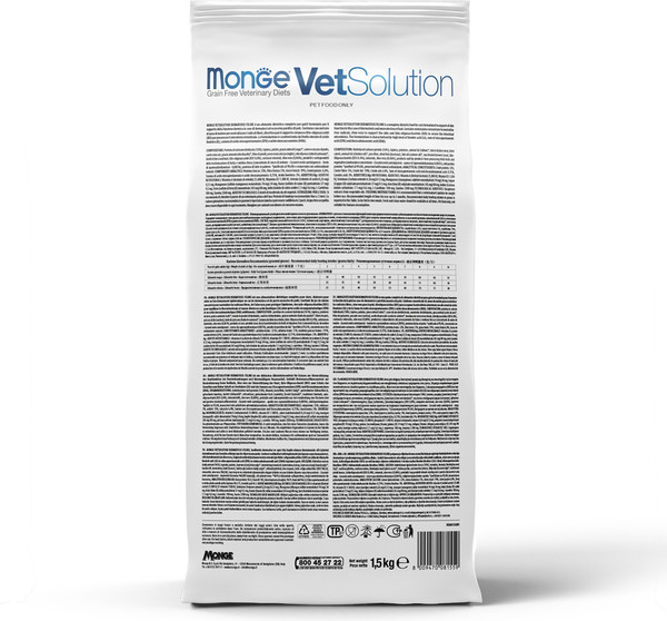 Изображение товара Сухой ветеринарный корм для кошек Monge Vet Solution Urinary Struvite (1.5кг)