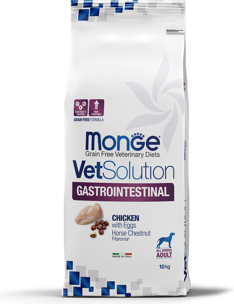 Изображение товара Сухой корм для собак Monge Vet Solution Gastrointestinal при заболеваниях ЖКТ (12кг)