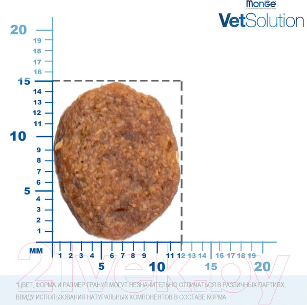 Изображение товара Сухой ветеринарный корм для собак Monge Vet Solution Dermatosis (2кг)