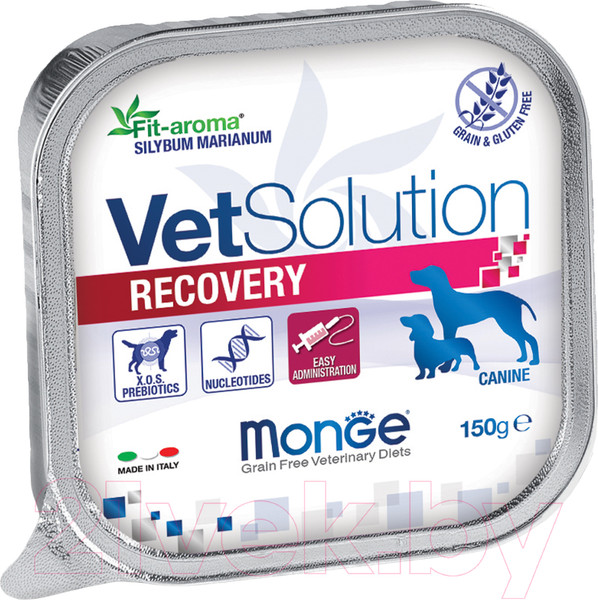 Изображение товара Влажный корм для собак Monge Vet Solution Recovery (150г)