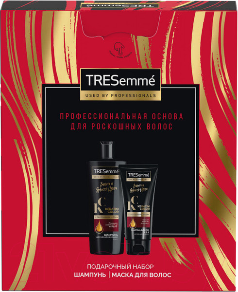 Изображение товара Набор косметики для волос Tresemme Защита и яркость цвета Шампунь 230мл+Маска 200мл