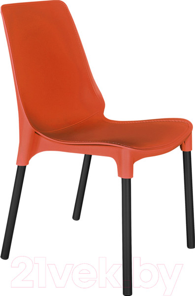 Изображение товара Стул Sheffilton SHT-S75 (красный/черный муар)