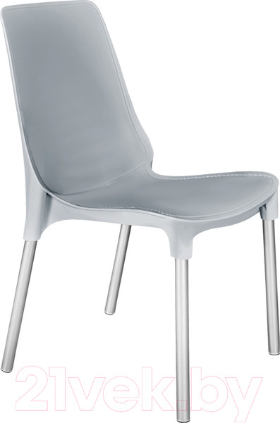 Изображение товара Стул Sheffilton SHT-S75 (серый/хром лак)