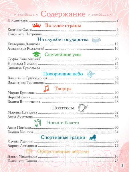 Изображение товара Книга Эксмо Девочки, прославившие Россию / 9785041679460