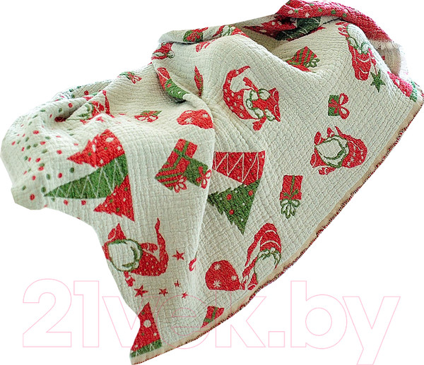 Изображение товара Плед Pole Kvetak (Беларускі лён) 130x100 20С113-ШР/у./л.с.уп. (2 727-Эльфы/сорт 1)